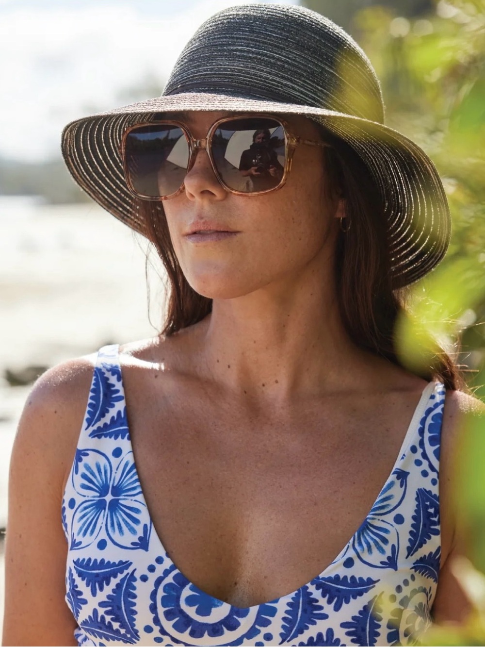 KOORINGAL AUSTRALIA, Sophia Short Brim, EUC